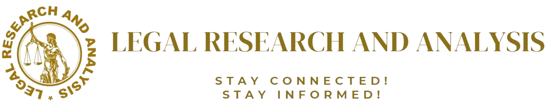 Legal Research And Analysis