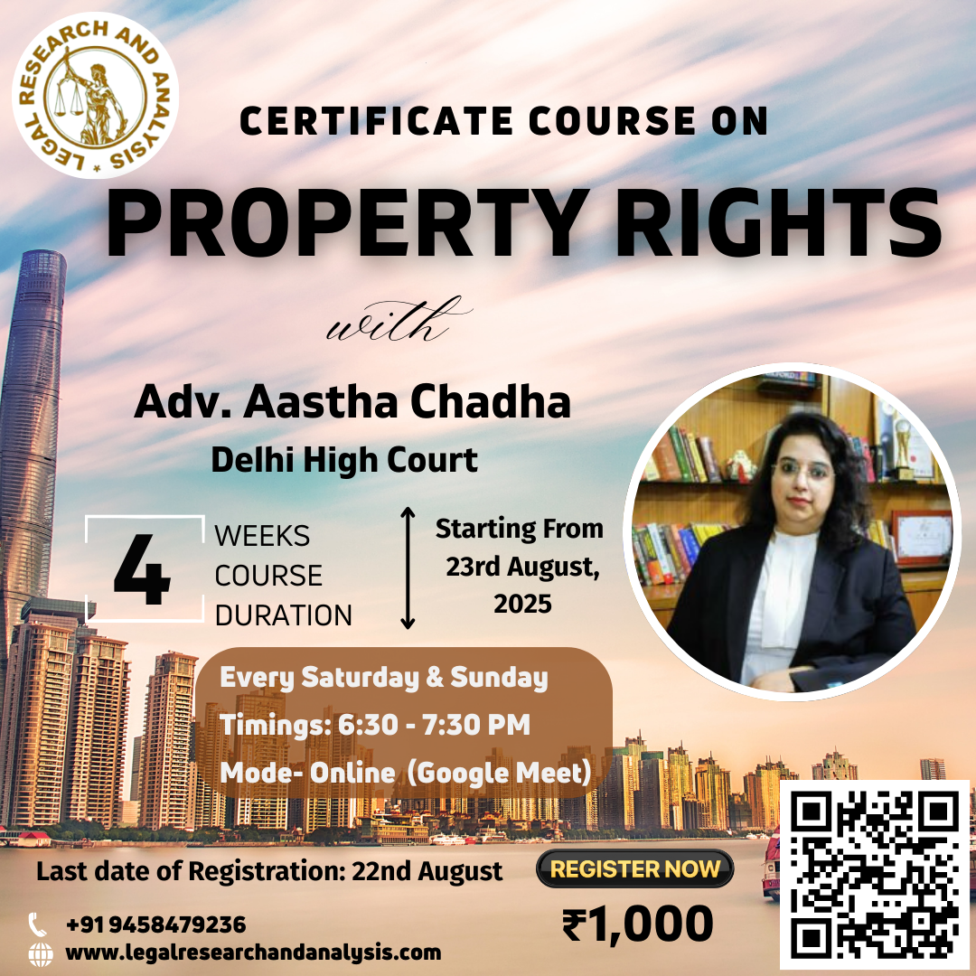 PROPERTY RIGHTS